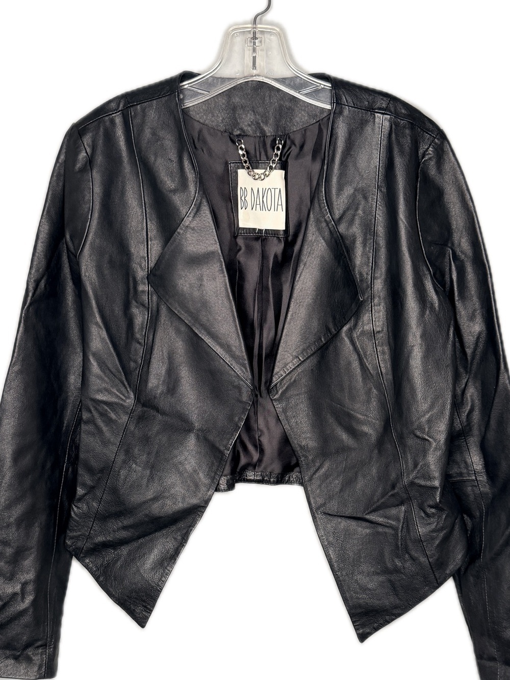 BB Dakota Black Leather Jacket